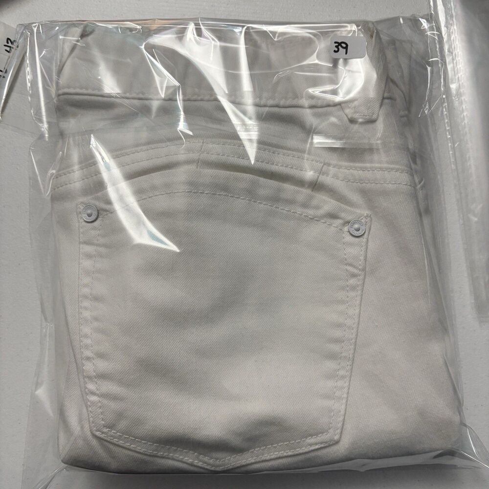Democracy Ab Technology Women’s White Skinny Ankle Jeans Size 8 Stretch Denim - Picture 8 of 8